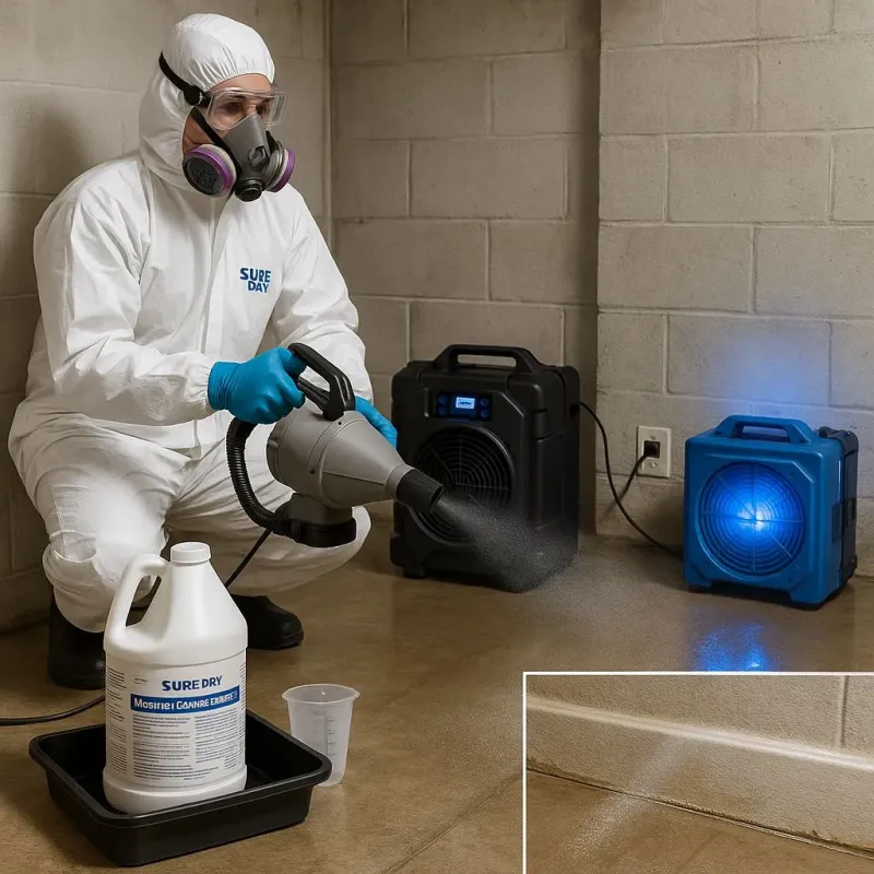 Sanitization and Odor Removal process in Waupun, WI